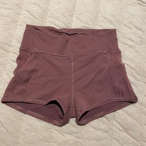 Lululemon High Rise 4” Shorts